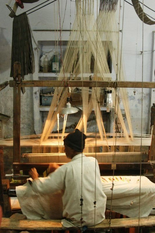 Chanderi silk saree