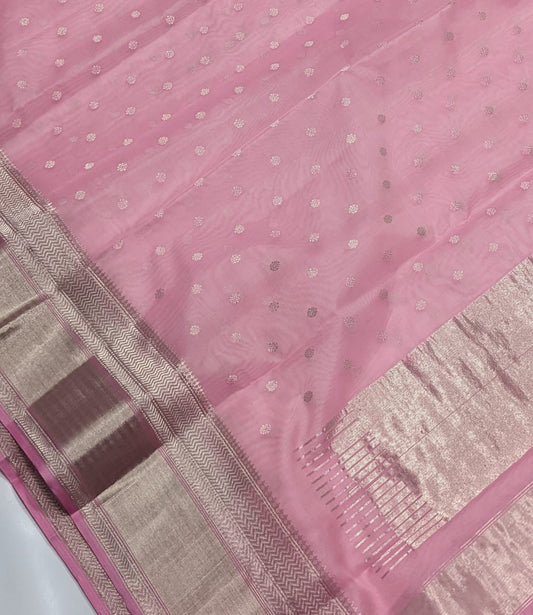 Premium Chanderi Katan Silk Saree – A Timeless Blend of Elegance & Tradition